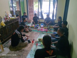 Ketua DPC Squad Nusantara Eko Basuki Sambangi Ranting Mlonggo, Soliditas Organisasi Diperkuat