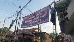 Tolak Beroperasinya Hotel D’Ayanna, Ratusan Warga Puncel Gelar Aksi dan Desak Pemkab Cabut Izin