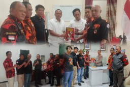 Pimpinan Anak Cabang (PAC) Pemuda Pancasila Wonocolo, Perkuat Kondusivitas Lewat Silaturahmi Tiga Pilar