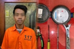 Residivis Gasak Meteran PDAM, Polsek Semampir Bongkar Aksi Pencurian di Lima Lokasi