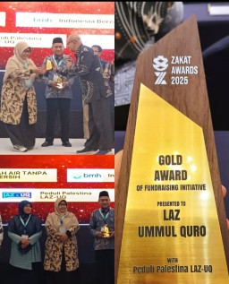 LAZUQ Raih Dua Penghargaan Gold Award Dan Silver Award Di Ajang Zakat Award 2025