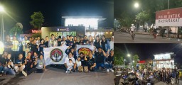 Kolaborasi Satlantas Polres Pasuruan Kota dengan FKBP Wujudkan Kamseltibcarlantas Melalui KopdarGab