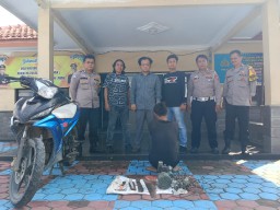 Penangkapan terhadap Terduga Pelaku Curat di Suranenggala Lor, Petugas Polsek Kapetakan Bergerak Cepat Amankan Situasi