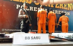 Polresta Cirebon Ringkus Tiga Pengedar Narkotika dalam Sepekan
