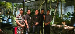 Diskusi Strategis Keamanan, Waasintel Kasdam IV/Diponegoro Gandeng Ketua SMSI Eks Karesidenan Pati