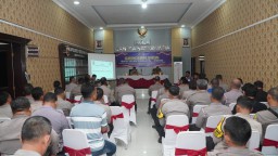 Latpra Ops Lilin Lodaya 2025, Polres Cirebon Kota Matangkan Kesiapan Pengamanan Natal dan Tahun Baru