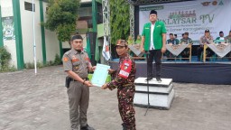 Banser Satkoryon Gp. Ansor Karangbinangun Laksanakan Diklatsar ke-4