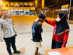 Pamapta Polres Lamongan Berhasil Amankan Remaja dan Kendaraan Balap Liar di JLU