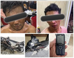 Tim Jaka Tingkir Sat Reskrim Polres Lamongan Amankan Pelaku Curanmor di Wilayah Glagah