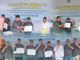 Momentum Bulan K3 Nasional, PLN UIP JBTB Apresiasi Security Inspiratif Beyond Duty 2026