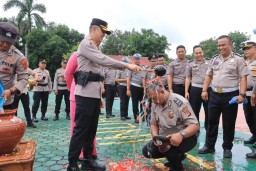 109 Personel Polres Indramayu Naik Pangkat, Berikut Rincian Pangkat yang Diemban Masing-masing Anggotanya