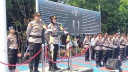 Kapolres Majalengka Berganti: AKBP Rita Suwadi Resmi Disambut dalam Tradisi Farewell and Welcome Parade