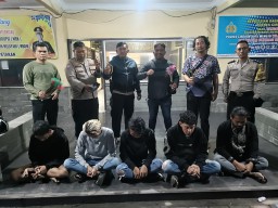 Polsek Kapetakan Amankan Lima Remaja Diduga Hendak Lakukan Penyerangan