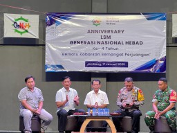 Anniversary Ke-4 LSM GeNaH, Bersatu Kobarkan Semangat Perjuangan