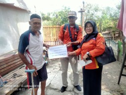 Pramuli Rembang Salurkan Bantuan Kepada Korban Kebakaran Desa Ngadem dan Tritunggal