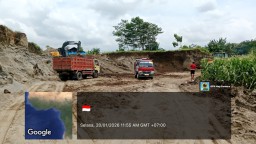 Galian Tambang Ilegal di Perbatasan Ngoro–Kediri, Warga Sebut Tanah Urukan Digunakan untuk Program Nasional KDMP
