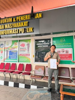Laporkan Dugaan Pelanggaran Hukum Oknum DPRD Pati, Anang Afiyana Firdaus Datangi Kejaksaan Agung