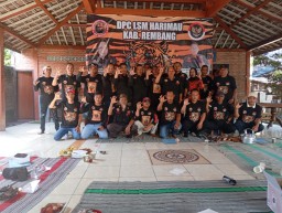 LSM Harimau Rembang Perkuat Struktur, 12 PAC Resmi Dilantik