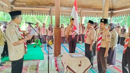 Ka. Kwarcab Buka Rakercab Dan Lantik Pengurus Buper Pusdik dan Gudep Teritorial