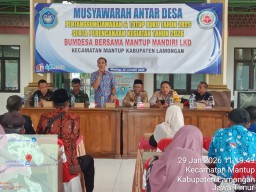 Musyawarah Antar Desa Mantup Bahas Tutup Buku 2025 Dan Perencanaan Keuangan 2026