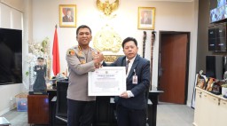  LEMKAPI Anugrahkan Presisi Award Polres Sidoarjo