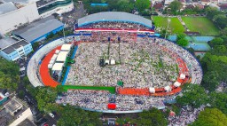 Presiden Prabowo Hadiri Mujahadah Kubro Satu Abad Nahdlatul Ulama di Malang