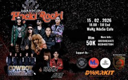 Rayakan 12 Tahun Bertransformasi , Group Band Hocki Rocki Guncang Panggung Rock Malang