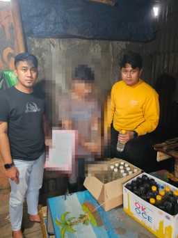 Puluhan Botol Ciu Diamankan di Brigjendarsono, Satres Narkoba Intensifkan Ops Miras