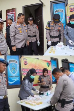Komitmen Tegas Berantas Narkoba, Polresta Cirebon Laksanakan Tes Urine 200 Personel