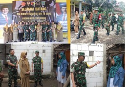 Tim Wasev TMMD Pantau Progres Pembangunan Ke-127 Kodim 0819/Pasuruan di Gondangwetan