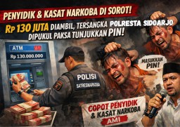 Di Balik Dugaan Aniaya dan Peras Rp130 Juta! AMI Desak Kapolda Jatim Copot Penyidik Polresta Sidoarjo