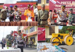 Polres Pasuruan Sita Ratusan Gram Sabu dalam Ops Pekat Semeru 2026