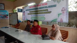 Bangun Kepedulian Pemdes Mundupesisir Gelar Santunan anak Yatim
