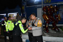 Rest Area 207 Dipantau Ketat, Wakapolda Jabar Cek Kesiapan Ops Ketupat Bersama Pejabat Utama