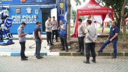 Kapolres Cek Rest Area 207A dan Jalur Arteri, Pastikan Arus Balik Tetap Terkendali