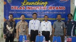 SMKN 1 Rembang Kerjasama dengan PT JIAEC Yogyakarta, Launching Kelas Industri Jepang