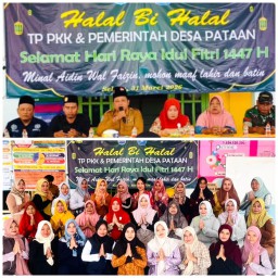 Halal Bihalal Desa Pataan Silaturahmi Mempererat Jaringan Sosial Masyarakat