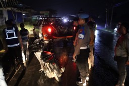 Polres Bangkalan Gelar KRYD 13 Motor Tanpa STNK Diamankan