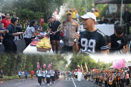 Polda Bali Gaungkan “Charity for Indonesia” Lewat Pra-Event Kemala Run 2026 di Renon