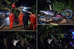Cuaca Ekstrem, Ibu Hamil Tertimpa Pohon Tumbang di Pandaan