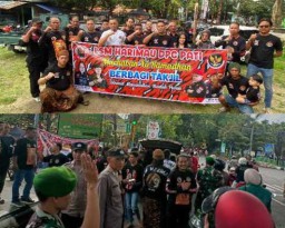 Tebar Kebaikan di Bulan Ramadhan, LSM Harimau DPC Pati Bagikan 600 Takjil untuk Pengguna Jalan