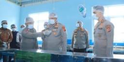 Pastikan Higienitas Dapur Modern, Wakapolda Jabar Tinjau Satuan Pelayanan Gizi Polres Indramayu