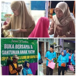 Kebaikan di Bulan Suci Santunan Anak Yatim oleh Keluarga Besar Ibu Hajah Rupiati di Mojokerto
