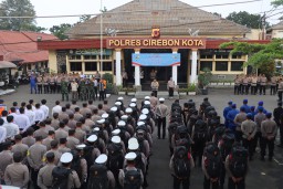 Polres Cirebon Kota Gelar Apel Operasi Ketupat Lodaya 2026, Siap Amankan Perayaan Idul Fitri 1447 H