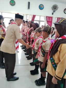 Kwarcab Tetap Gelar Verifikasi dan Pengukuhan Pramuka Garuda Di Bulan Ramadhan