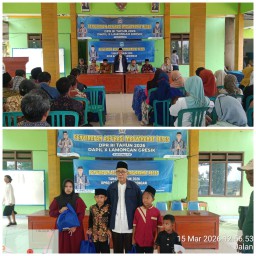 Reses DPR RI dan DPRD Kabupaten Lamongan: Serap Aspirasi Warga di Aula Bale Desa Cangkring