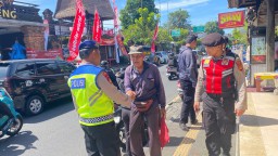 Polda Bali Patroli ke Banjar Saat Warga Garap Ogoh-Ogoh, Pastikan Tradisi Nyepi Aman dan Tertib