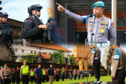 Apel Ops Cipkon Agung-2026, Kasatgas Banops Tekankan Disiplin dan Pelayanan Humanis kepada Masyarakat