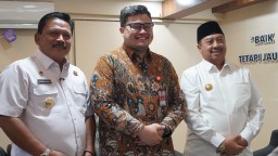 Tiga Pimpinan Daerah Diskusi Pembangunan Flyover Mengkreng 