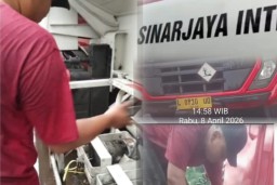 Sopir Tangki BBM Subsidi Diduga Gelapkan Muatan (Kencing) Siang Hari